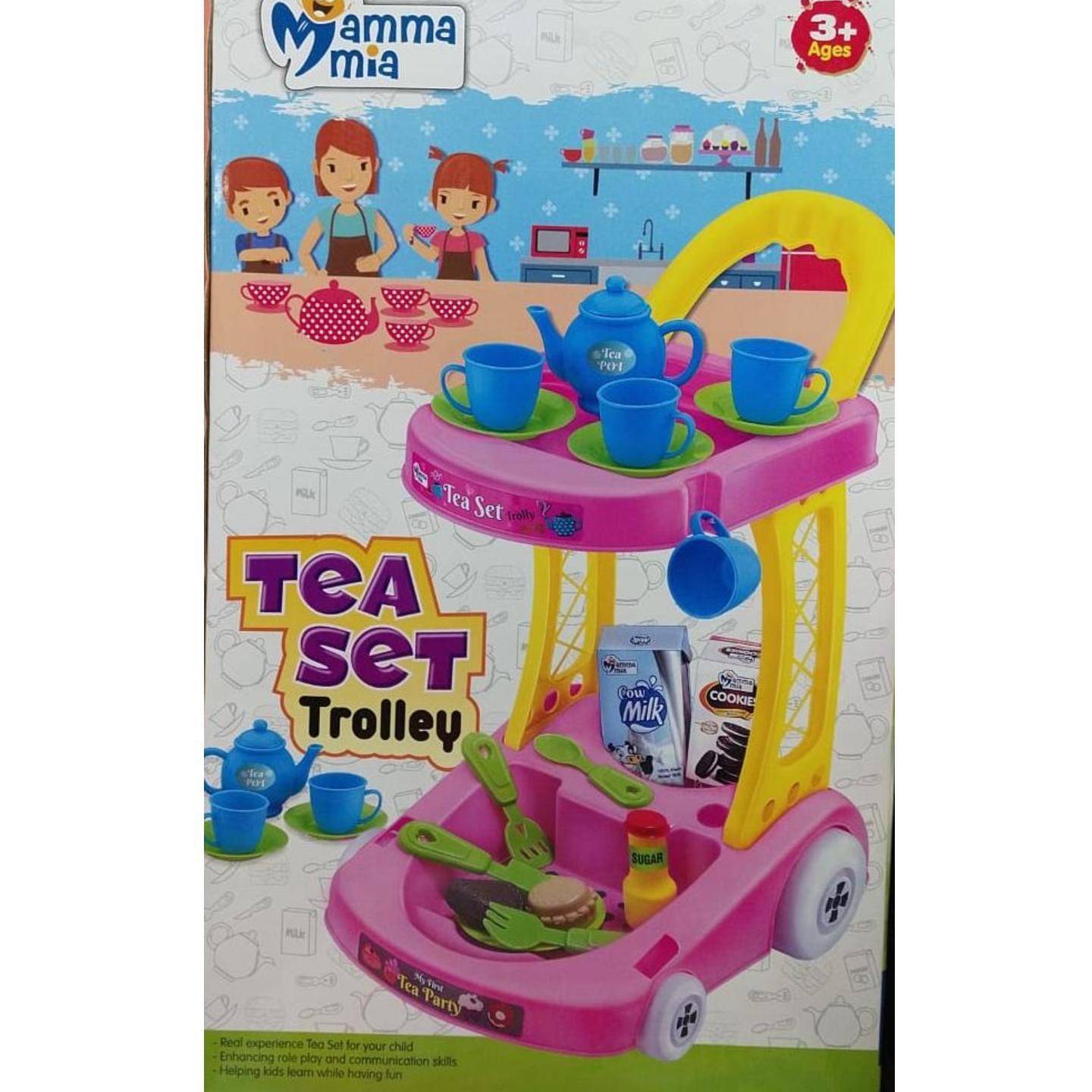 Mamma Mia Tea Set Trolley