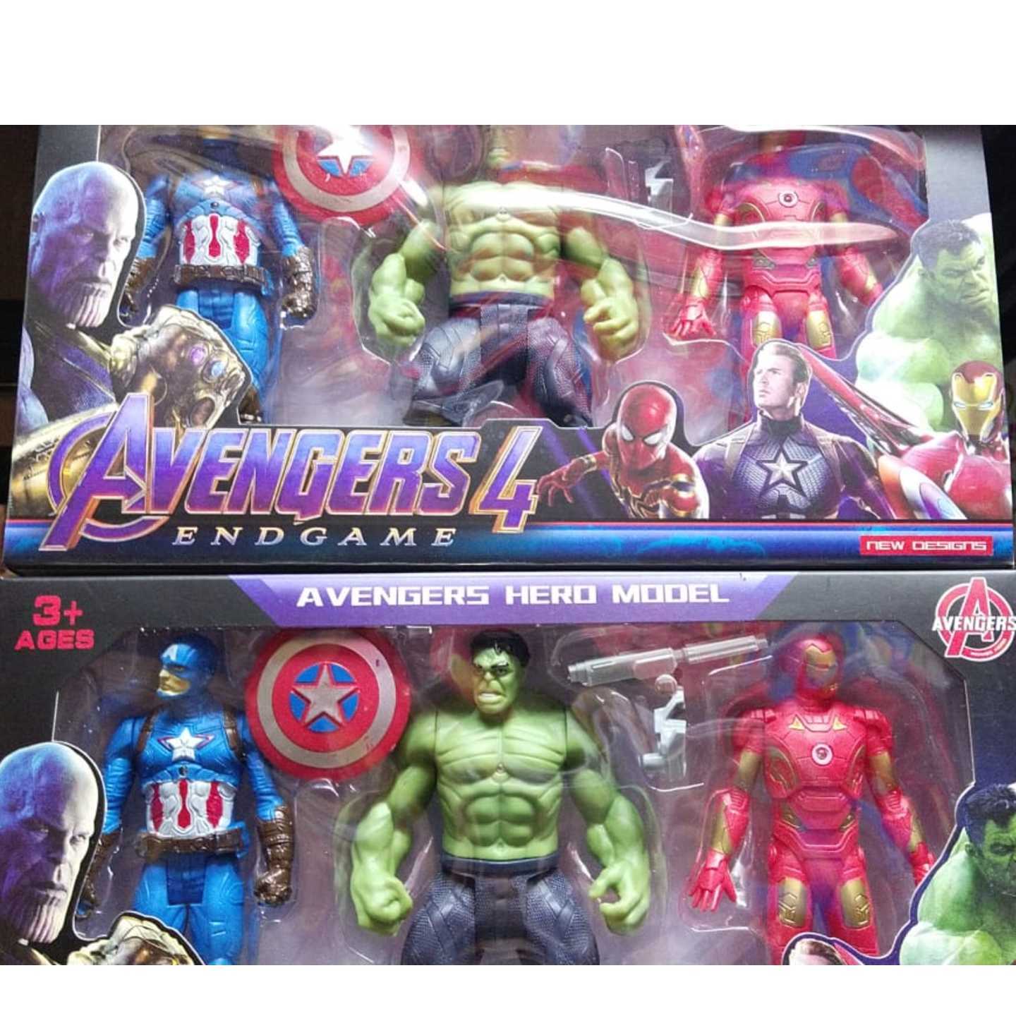 Avengers endgame Set of 3