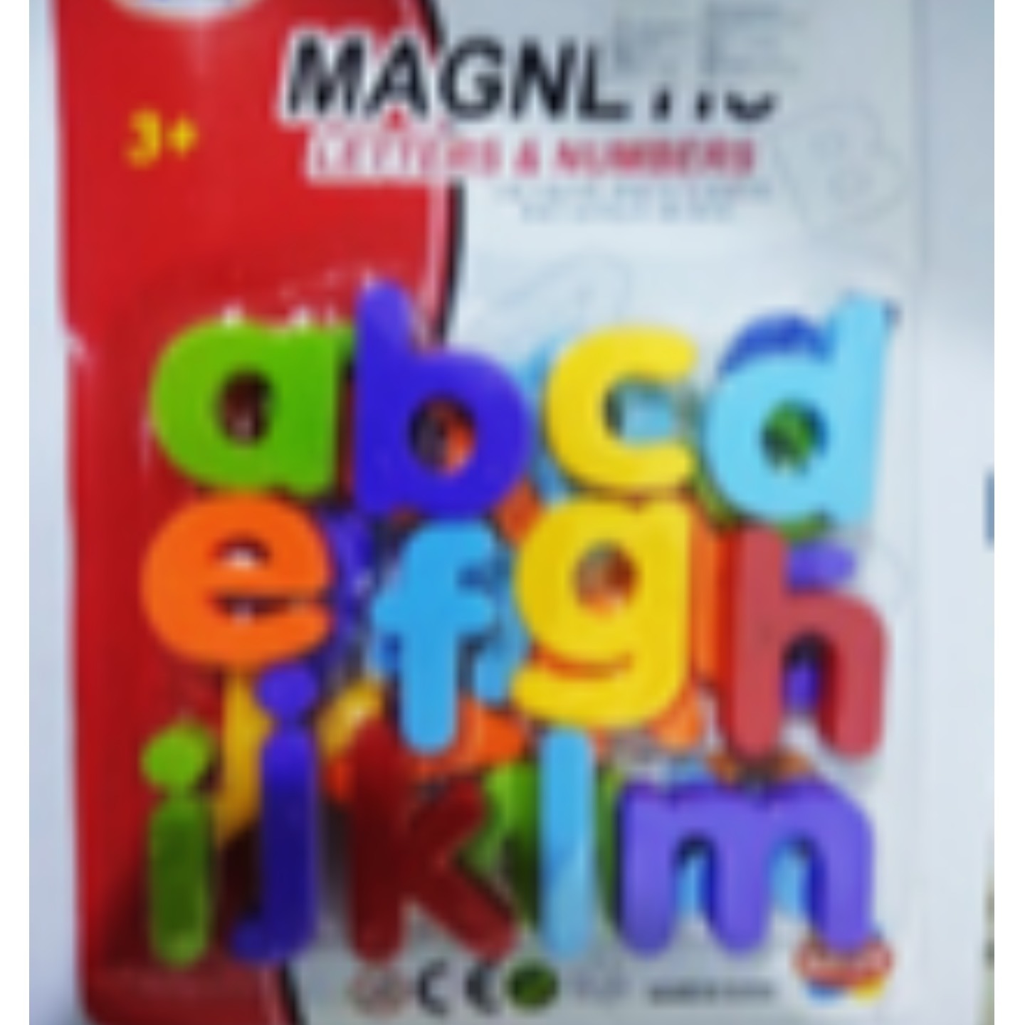 Abacus Magnetic Letter Number