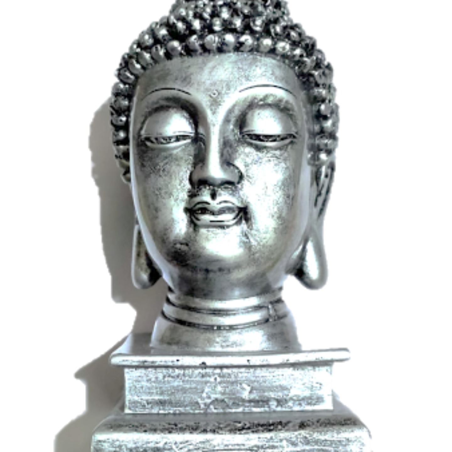 Brass Buddha Face