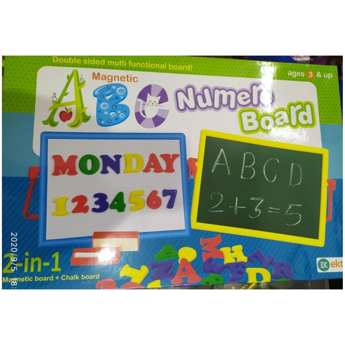 ABCD Magnetic Numero Board