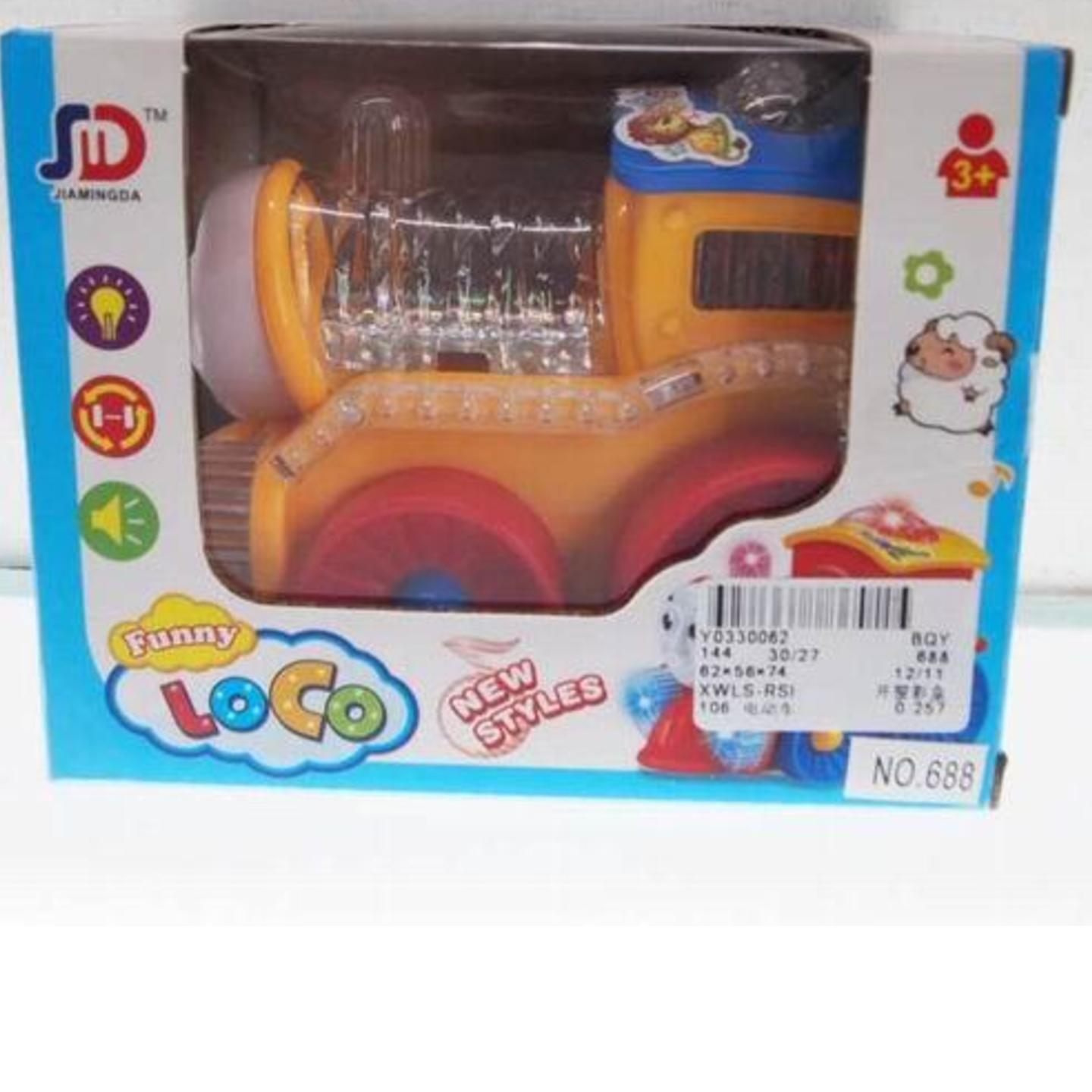 Loco Engine  Battery Operated Light Music and Movement