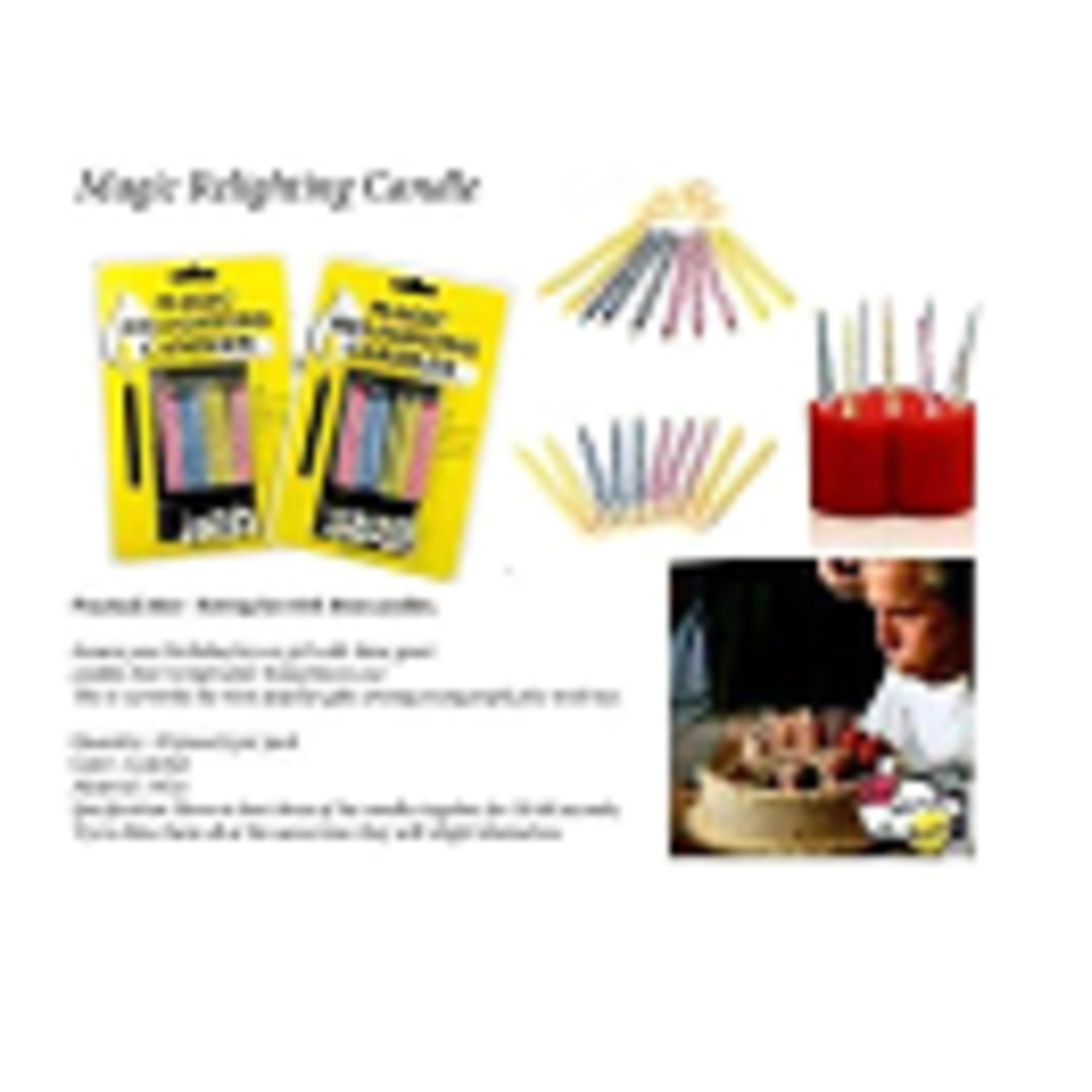 Magic Relighting Candles 24PCS