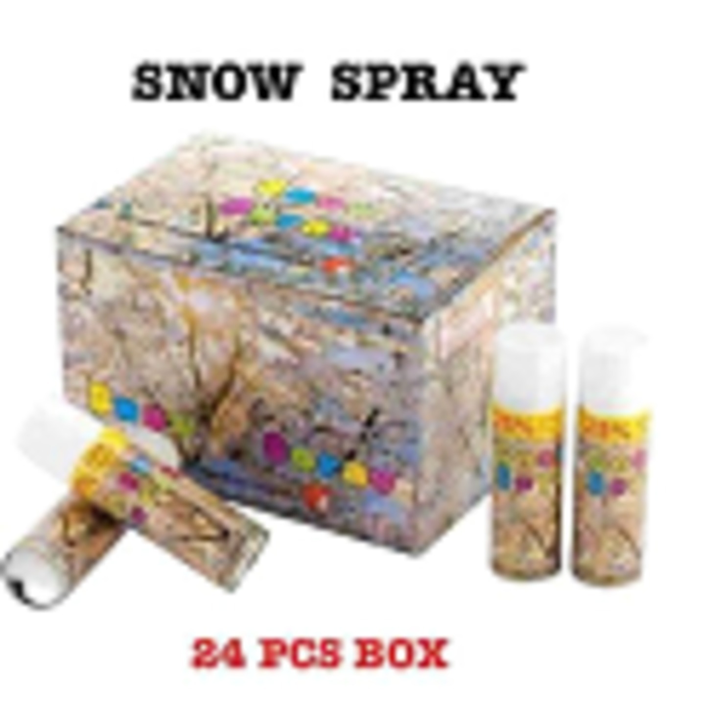 Snow Spray Party Celebration & Decoration 24PCS BOX