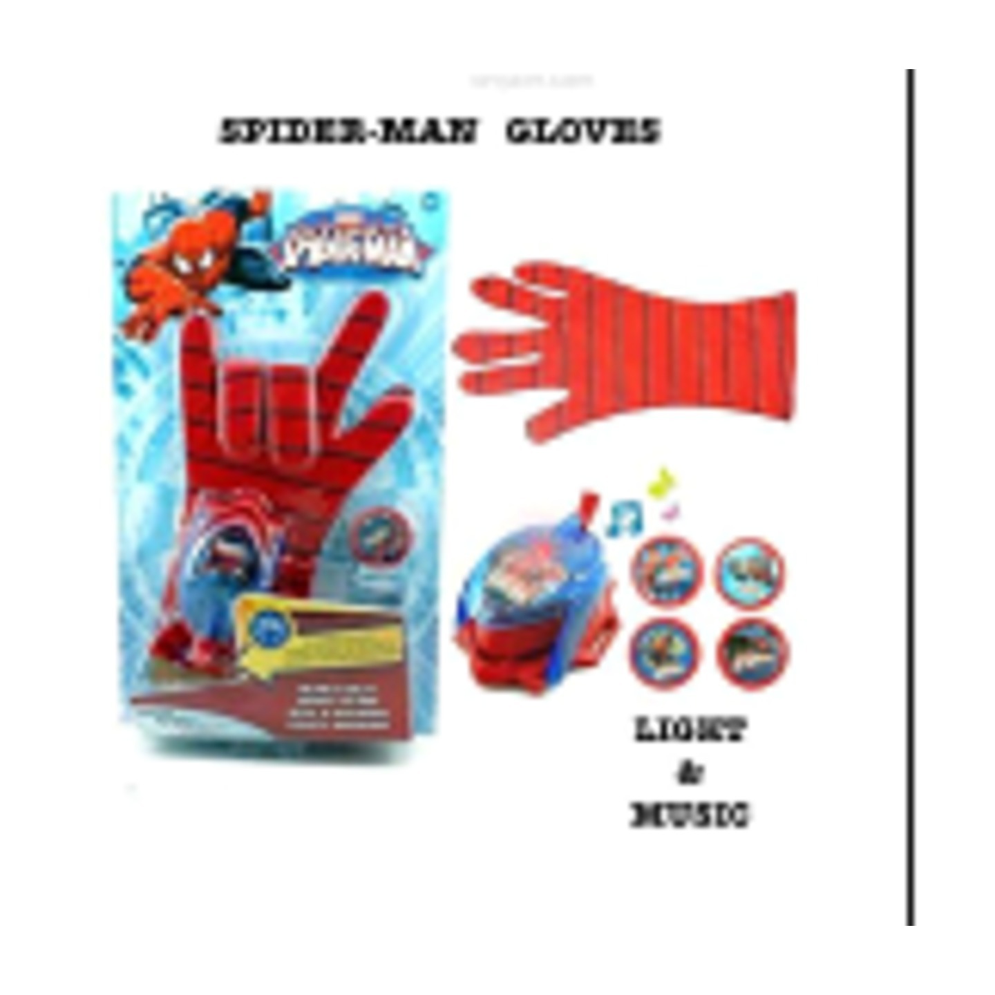 SPIDER-MAN GLOVES