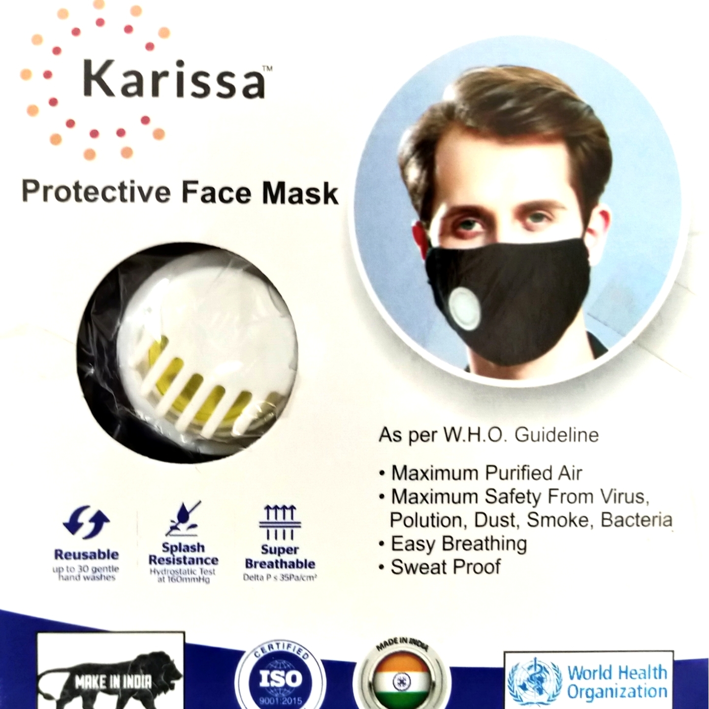 KARISSA PROTECTIVE FACE MASK 