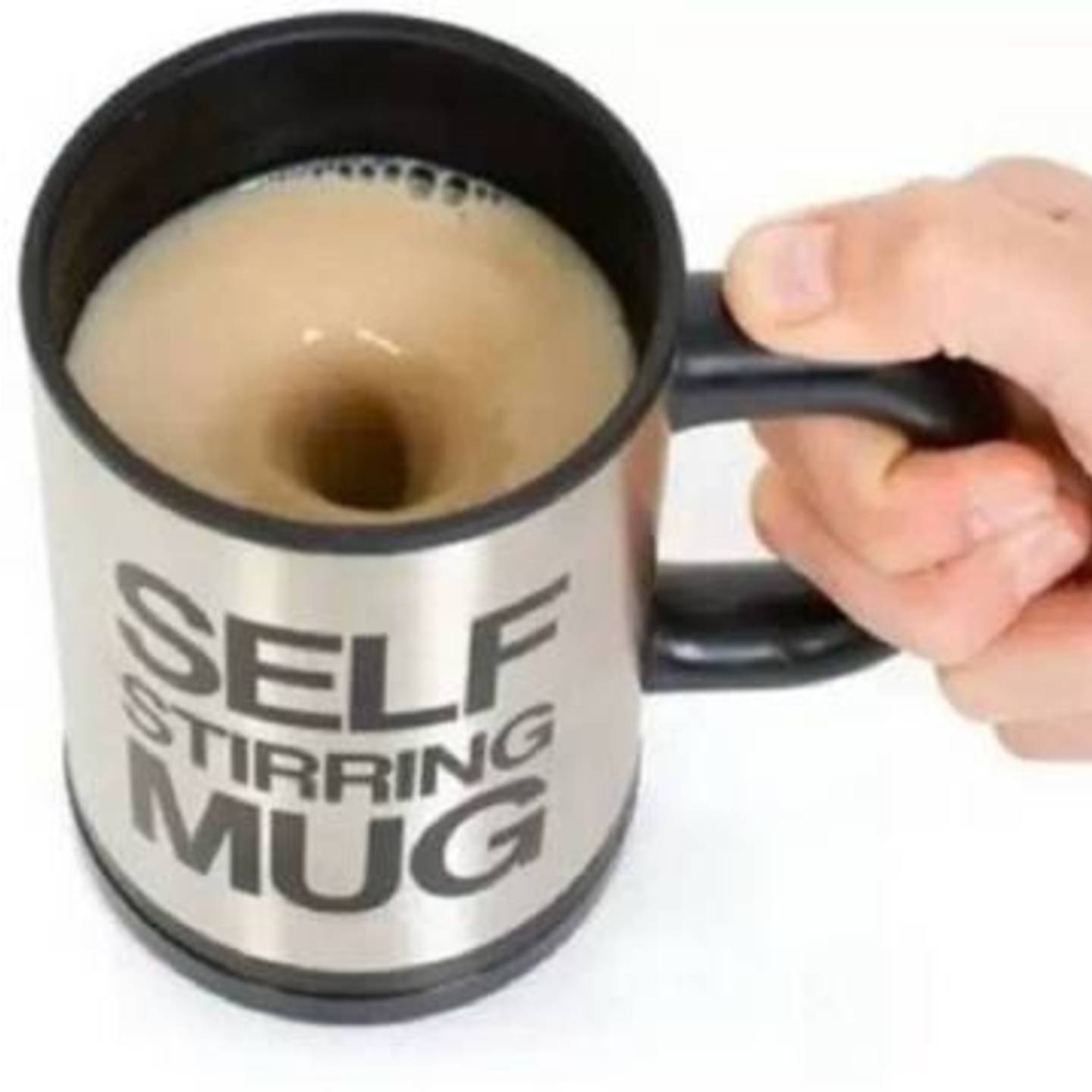 stirring mug