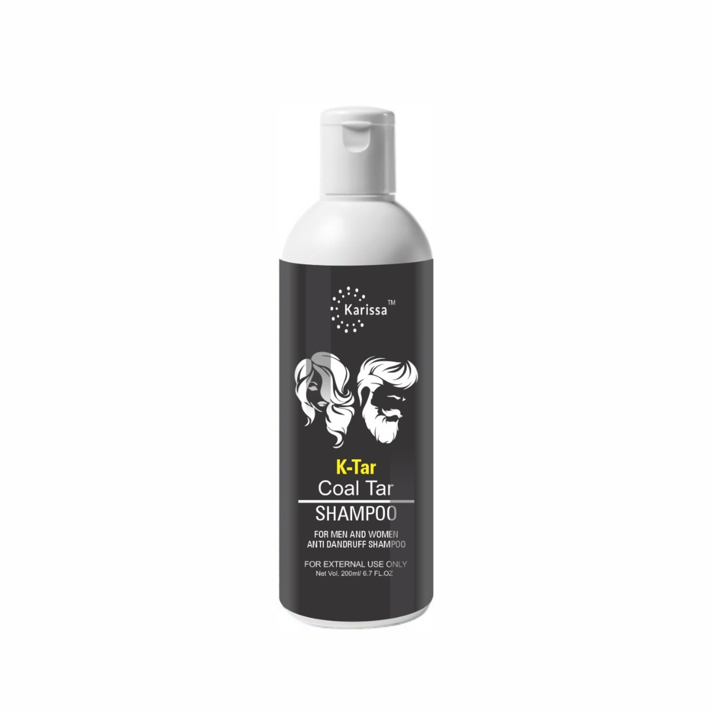 Karissa K-TAR Coal Tar shampoo - Anti dandruff Shampoo 200ml