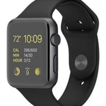 A1 Smart Watch with Calling function TF Card supported Compatible with All 3G & 4G Android / iOS Smartphones Devices (Black)