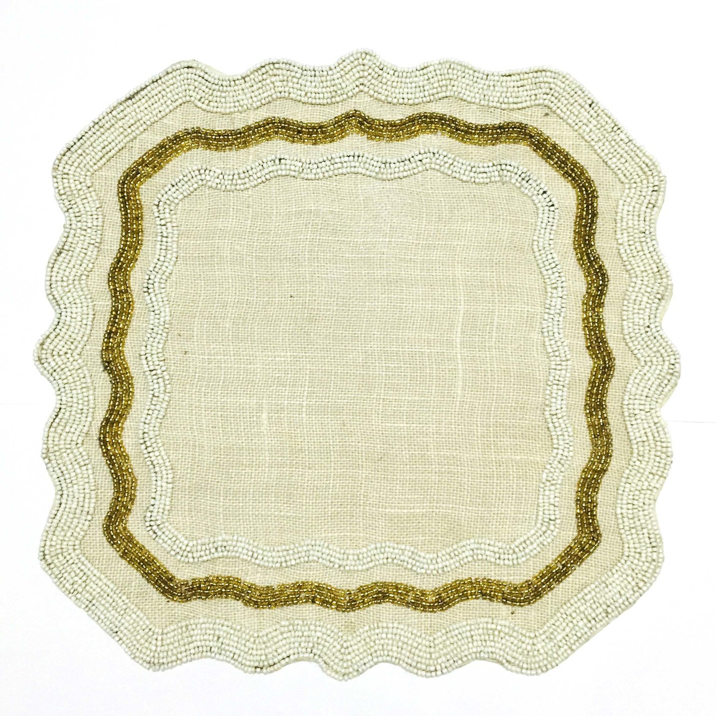 Jute Beaded Placemat