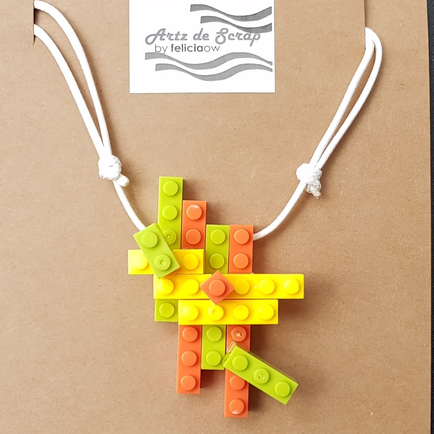 Coloured Bricks - Summer Steps Necklace