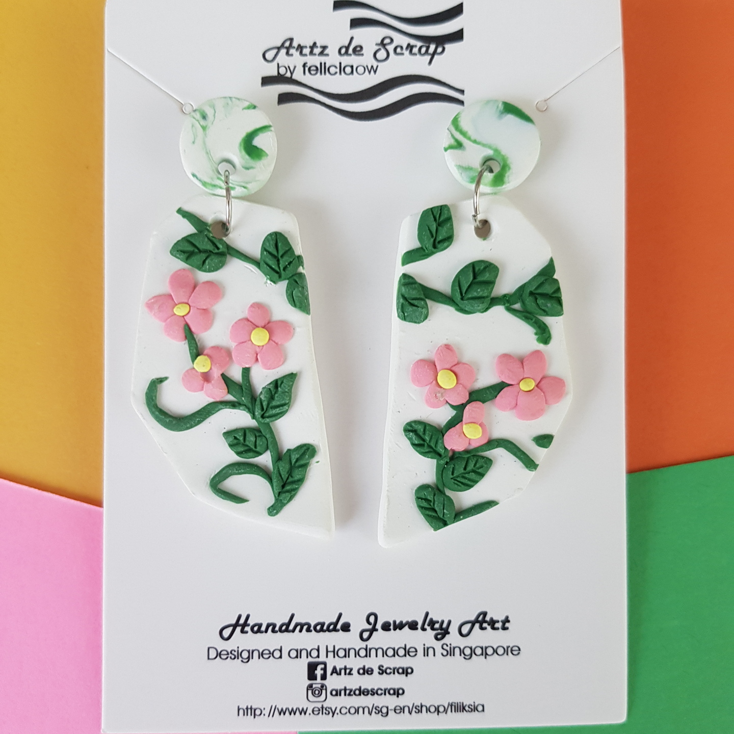 Floral Vines Earrings