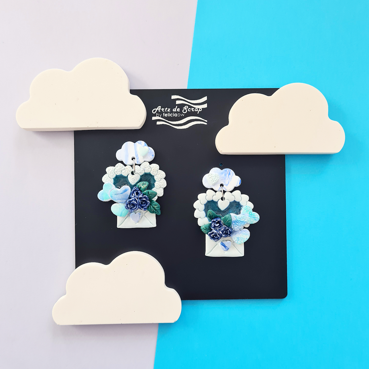 Valentine's - Bouquet of Love Dangle Earrings