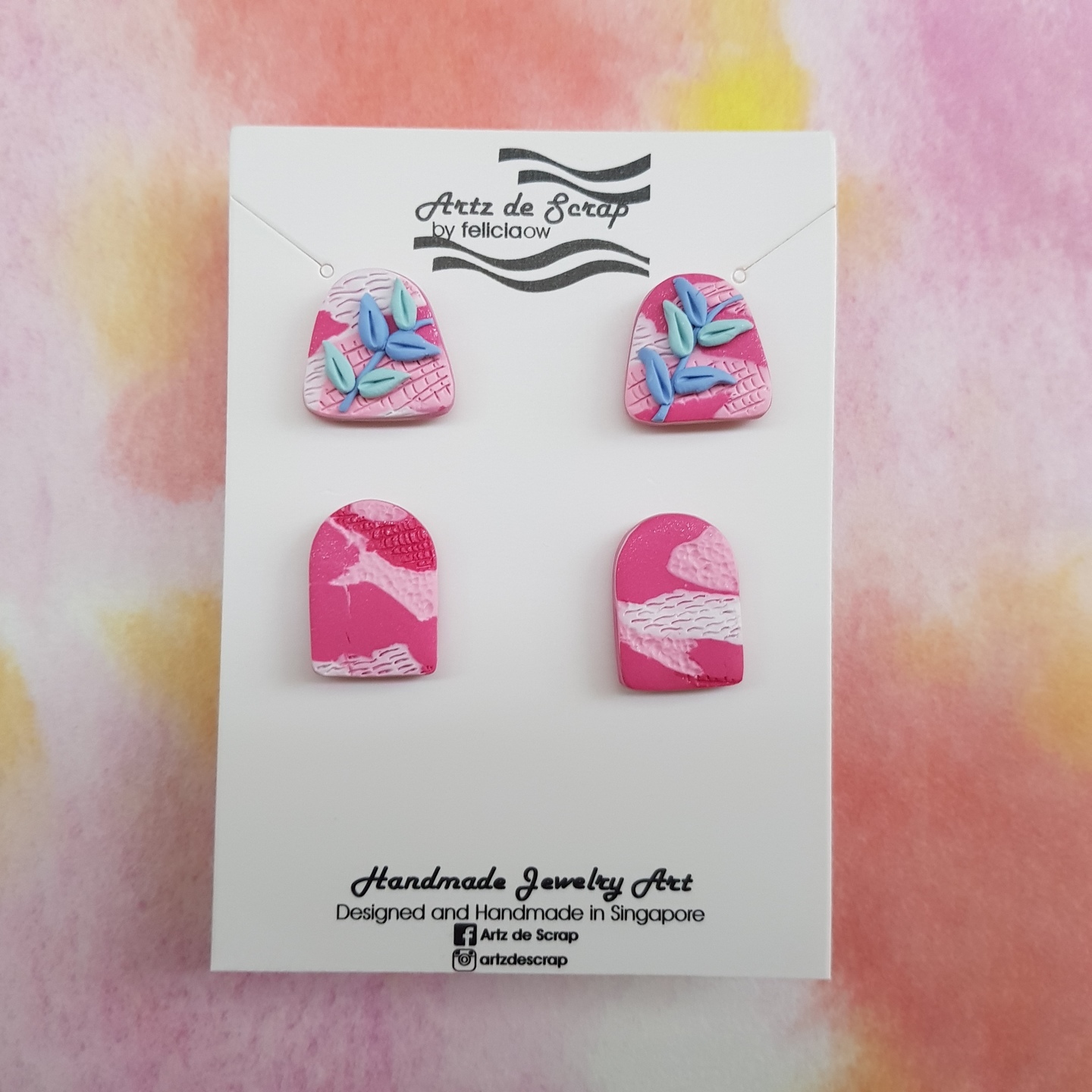 Sweet Pink Terrain - Studs - 1