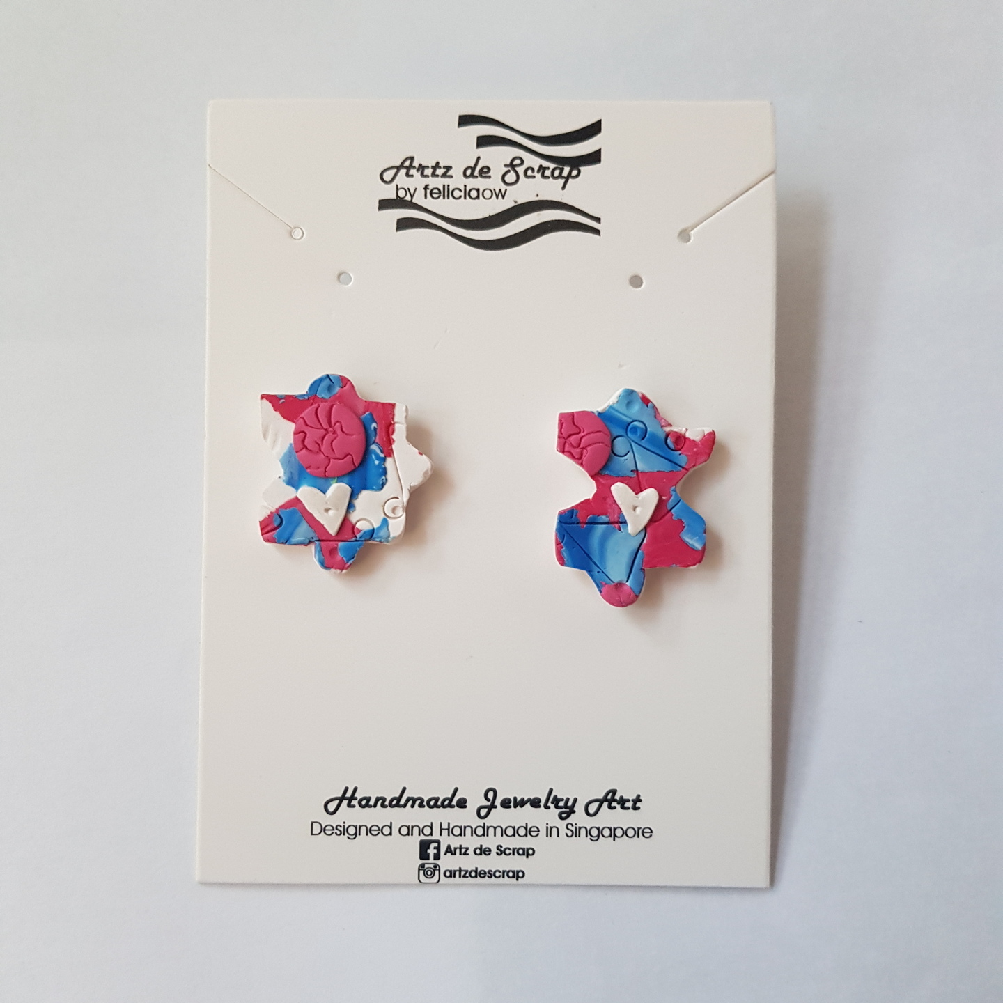 A Piece Of My Heart - Jigsaw Puzzle - 1 Earrings