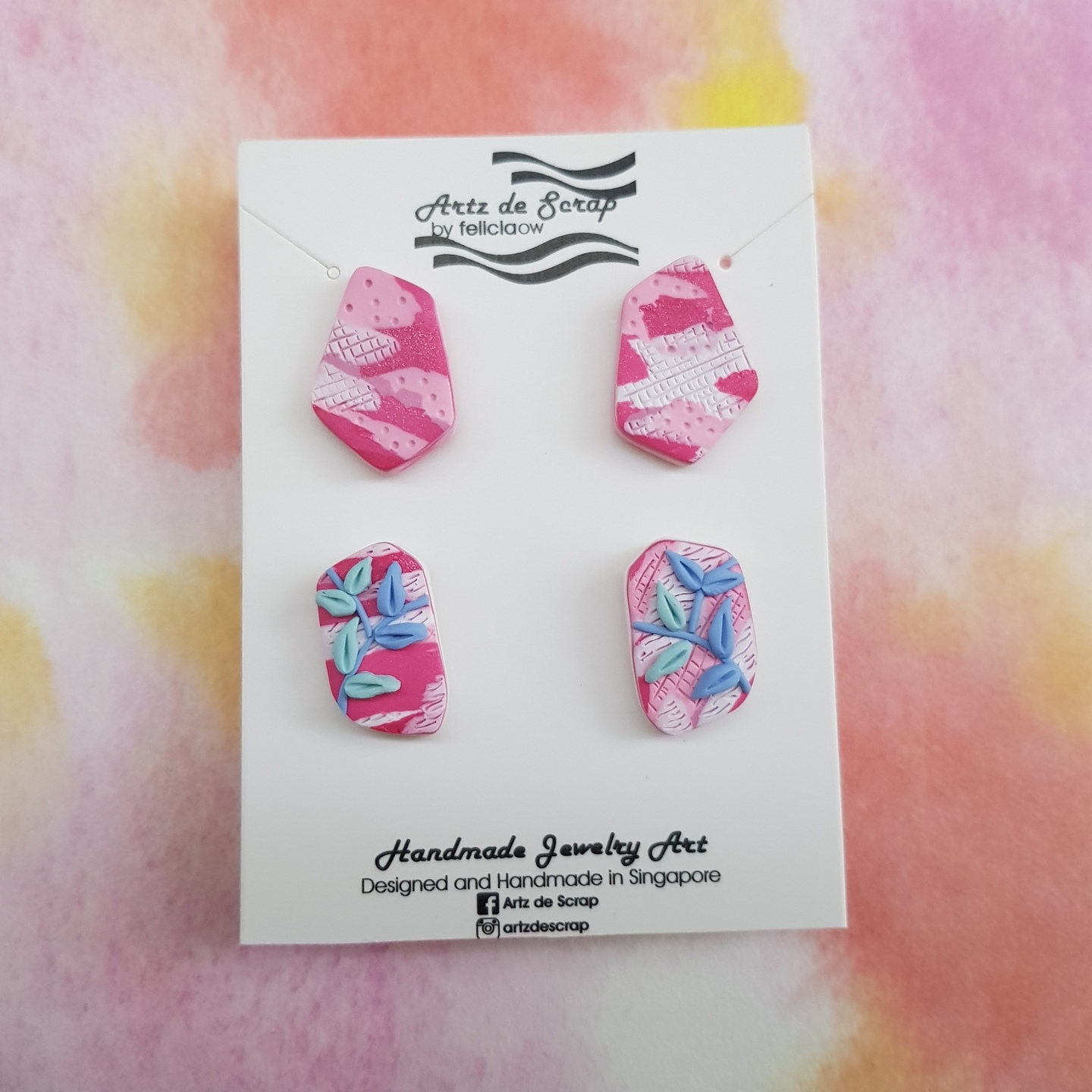 Sweet Pink Terrain - Studs - 2