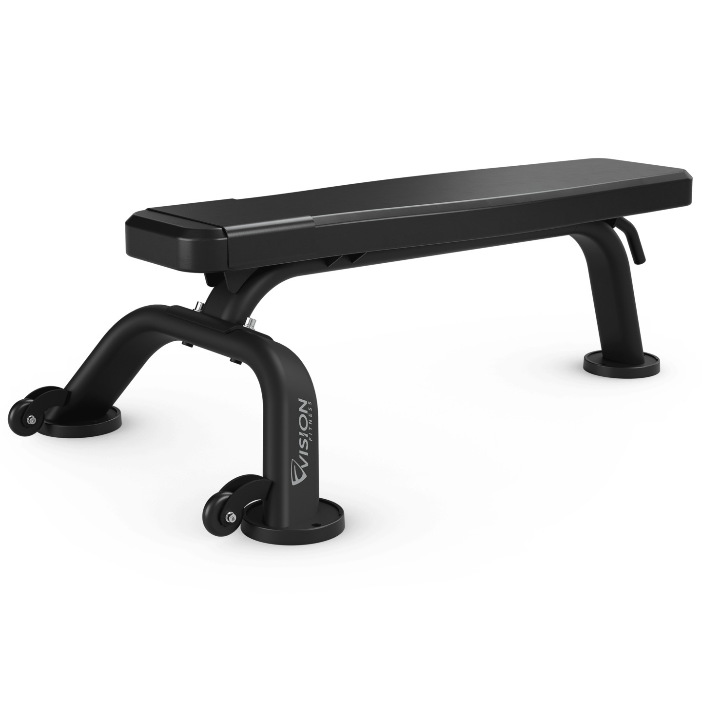 VISION VST600-FW59 FLAT BENCH w/WHEELS 