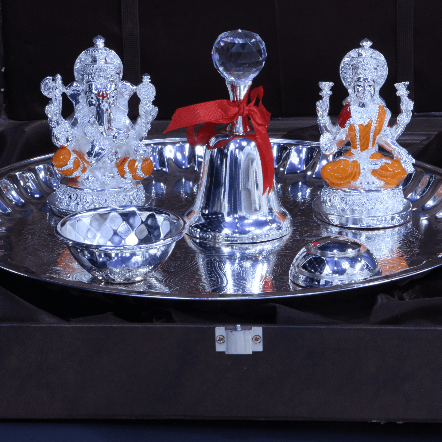 Pooja Thali With Idol