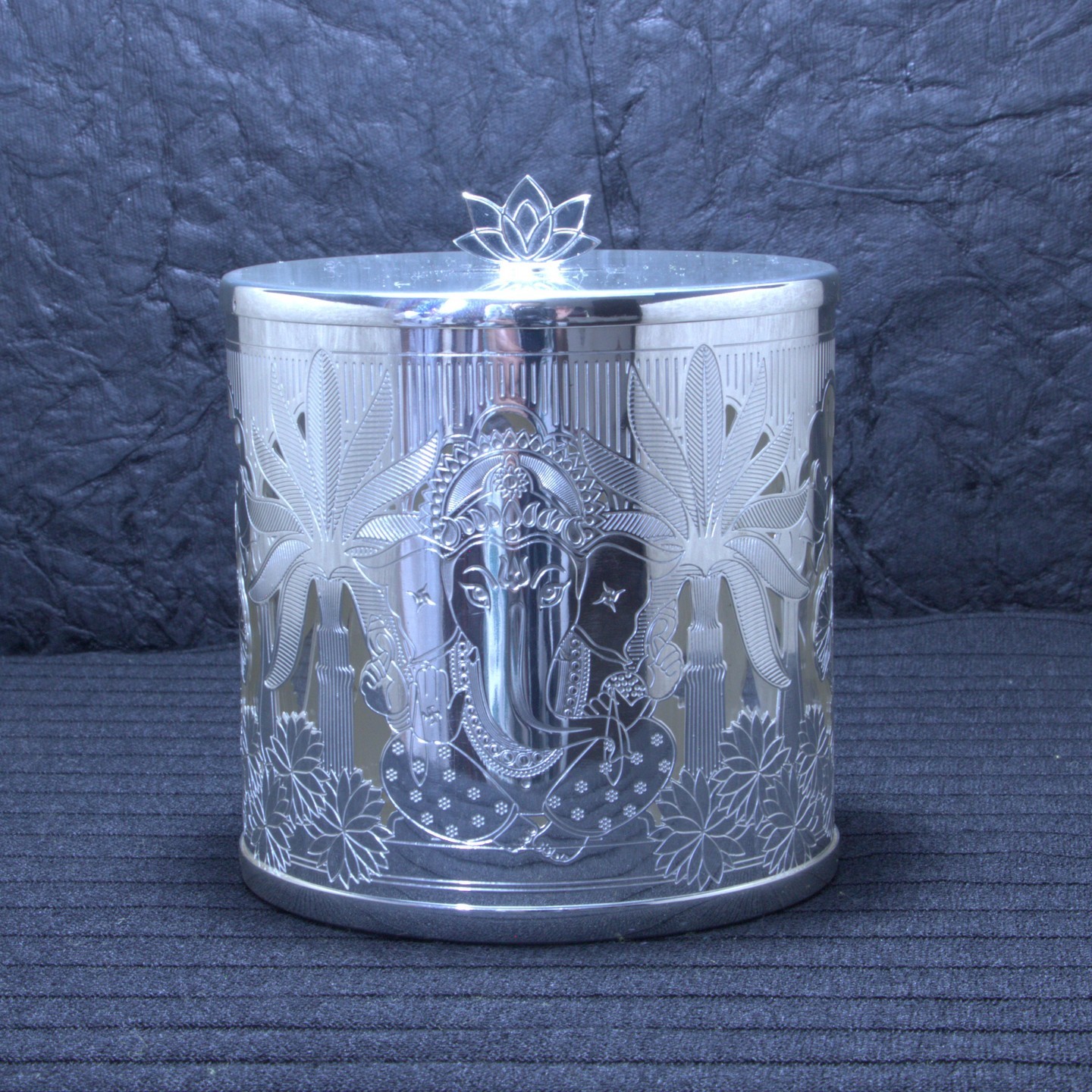 Lotus Ganesha Jar
