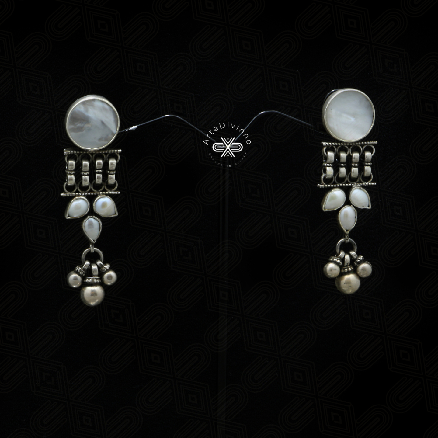 Pear Ghungru Oxidized