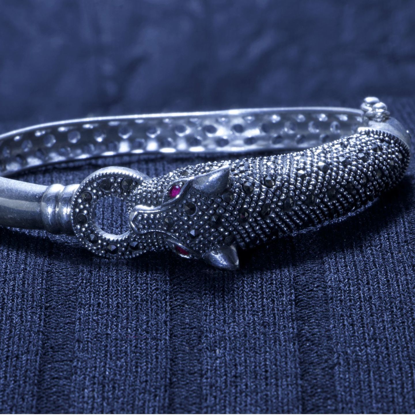 Panther Marcasite Bracelet
