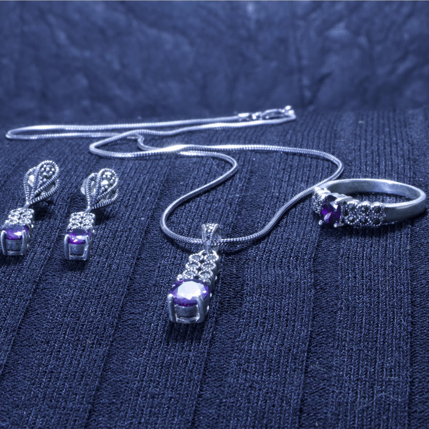 Purple Hangings
