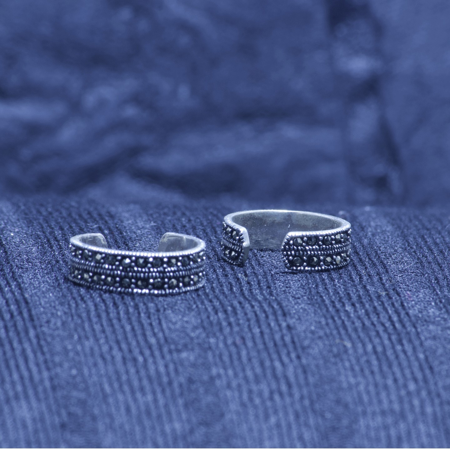 Dual Row Toe Ring