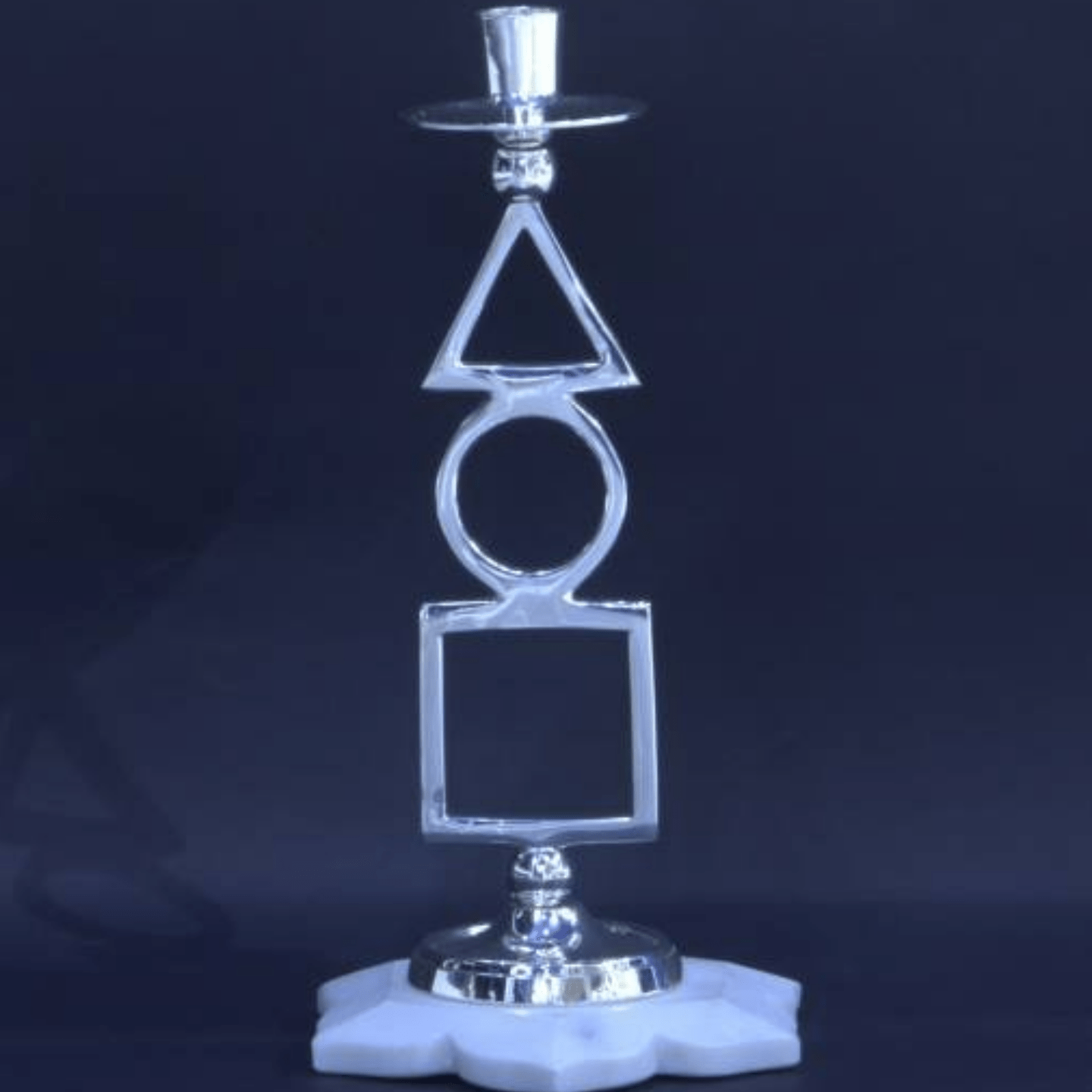 Triangle Round Square Tea Light Big