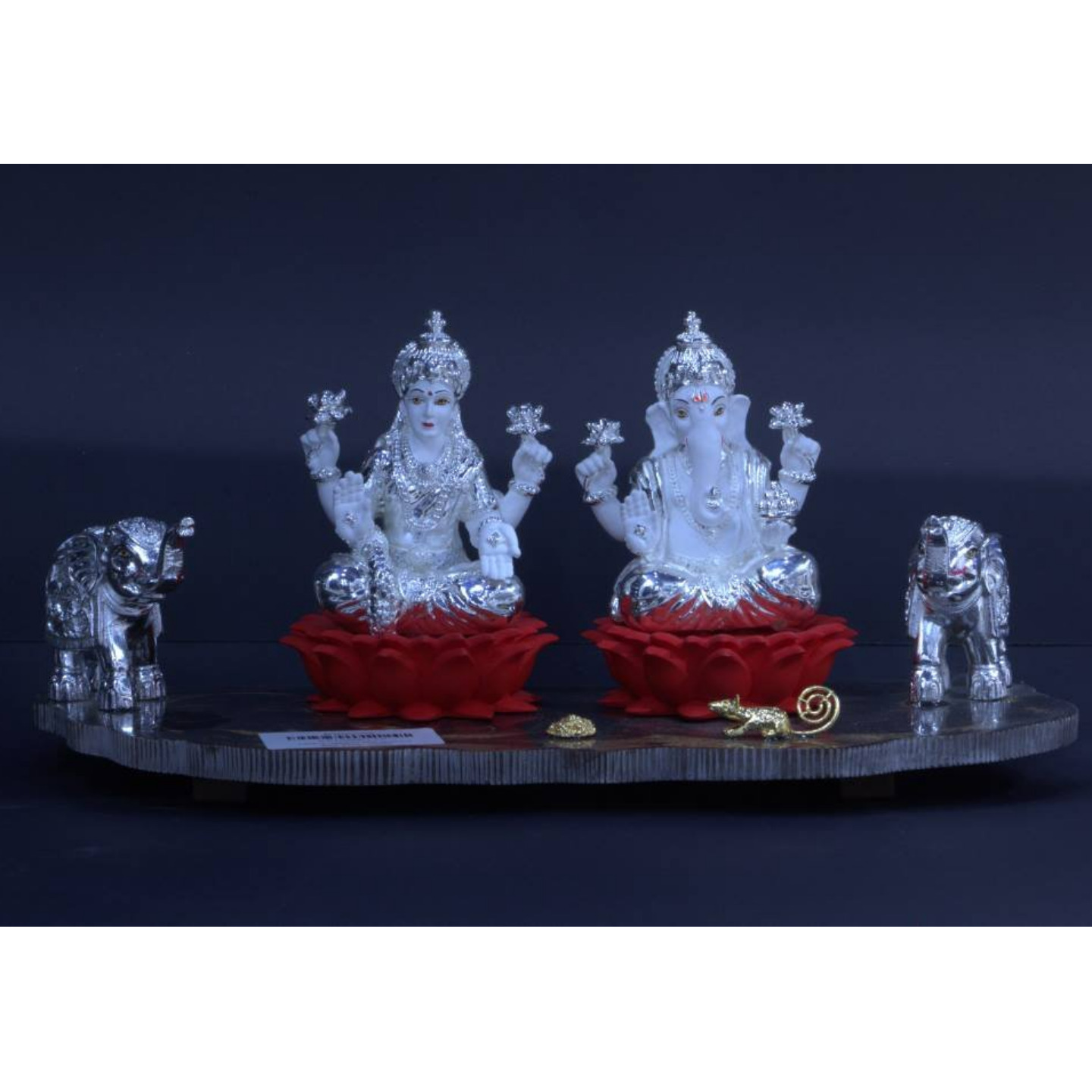 Laxmi Ganesh With Elephant