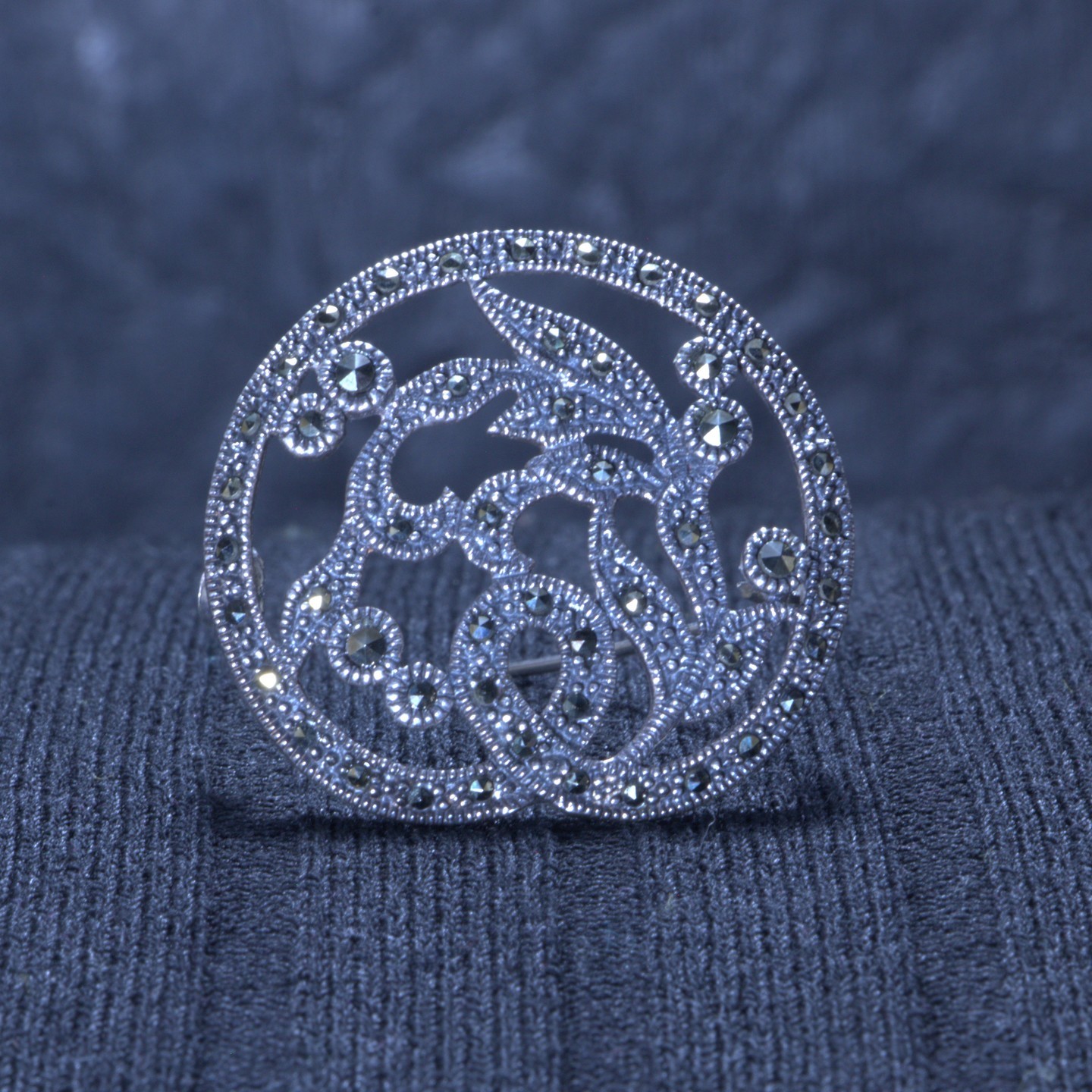 Petals Marcasite Brooch