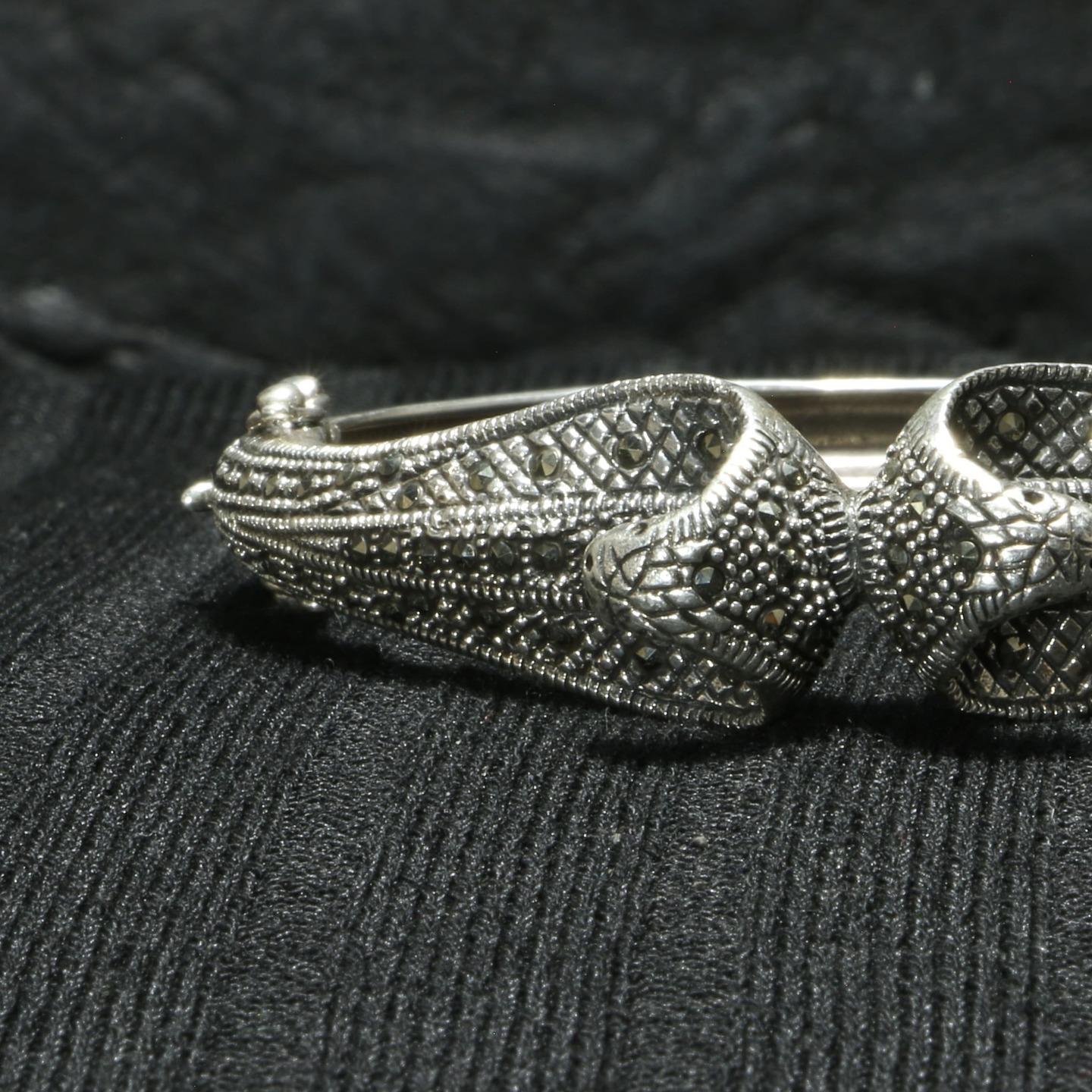 Cobra Marcasite Bracelet