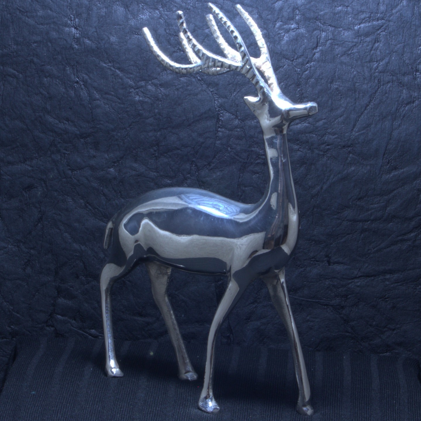 Silver Plated Deer