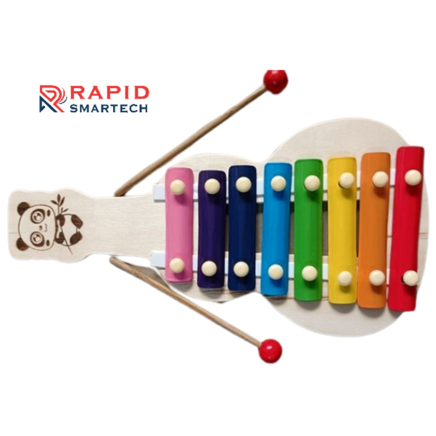 Wooden 8 Key Notes Guitar Xylophone
