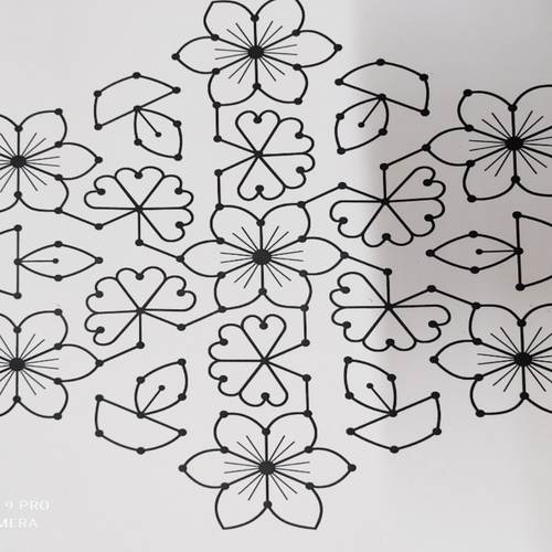 New design with diya 9 by 9 inch