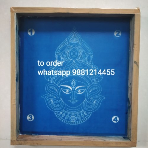 Navratri special 9 by 9 inch rangoli stencil
