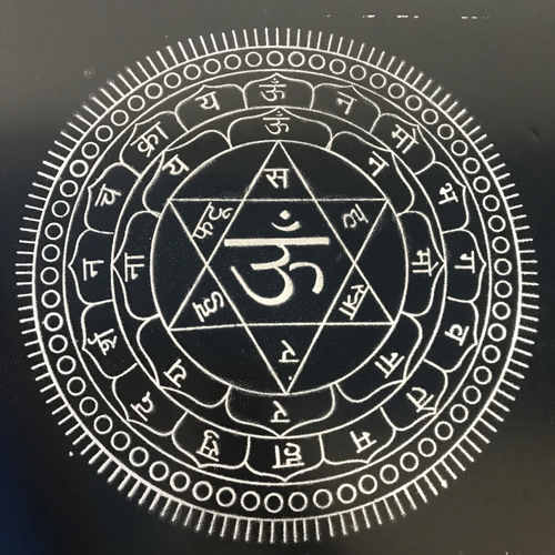 sudarshan mandala rangoli stencil