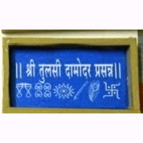 Tulsi damodar prasanna 9 by 5 inch
