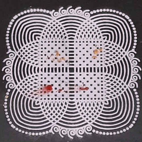 Padi kolam design