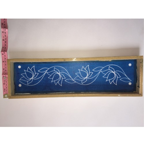 Border Rangoli stencil 17 by5 inch B-2