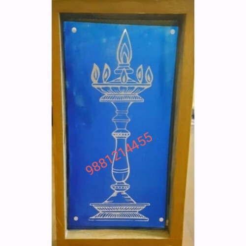 New Diya/samai Rangoli stencil 9 by 5 