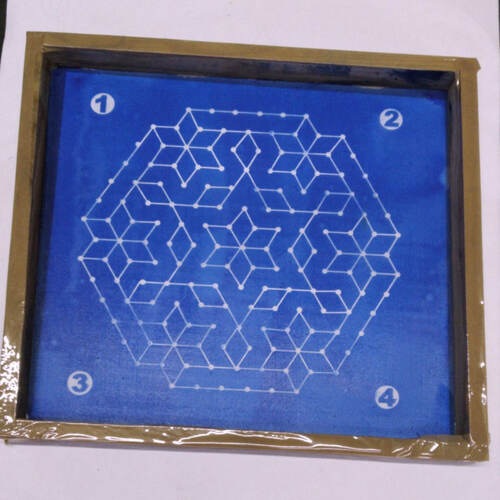 New Dot Rangoli design - 3