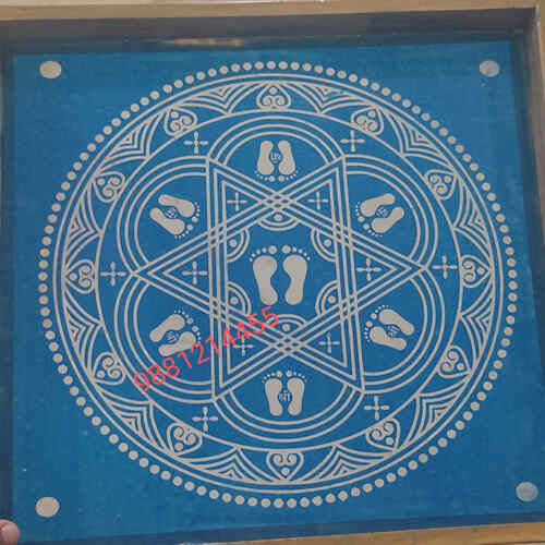 Lakshmi Paadam Rangoli stencil