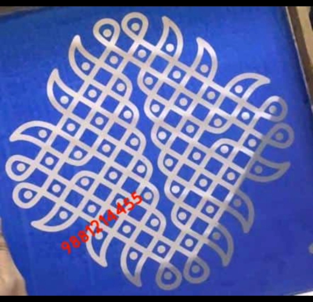 New kolam rangoli stencils 12/12 inch 