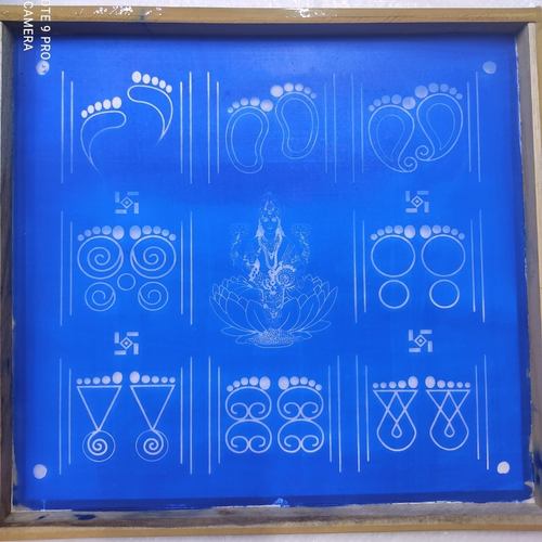 Laxmi with different pada 12 by 12 inch