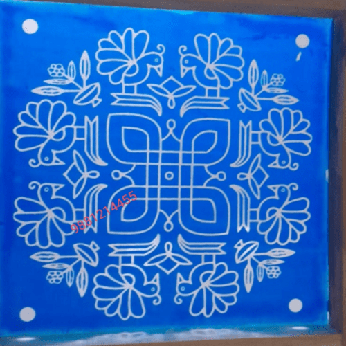 New peacock design 9/9 inches
