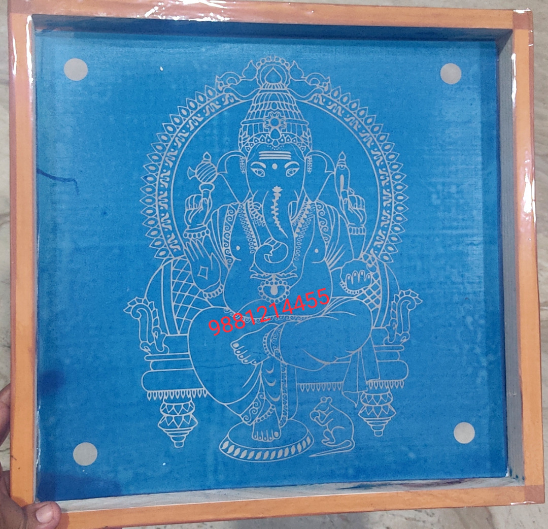 New sitting Ganesha stencil 