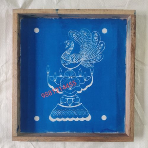 New diya /samai Rangoli stencil 