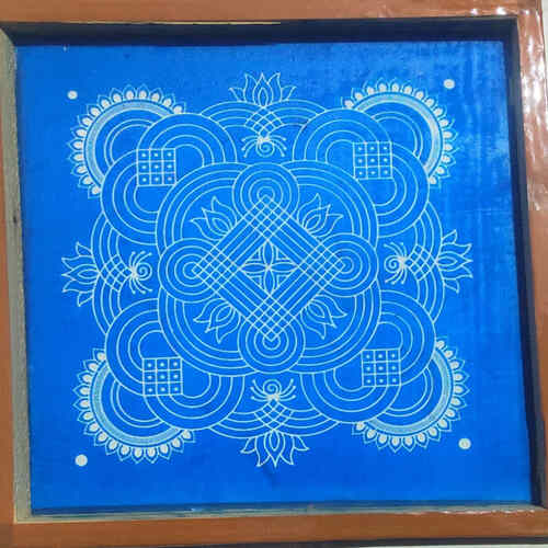 New square design stencil 