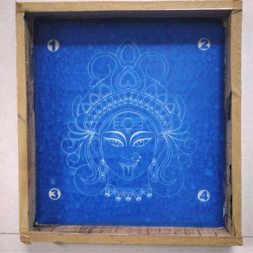 navratri special 9 by 9 inch Rangoli stencils 