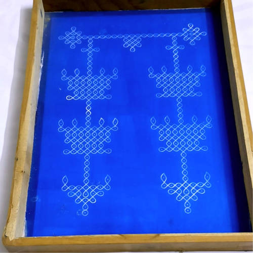 new kolam design in 10 by 14 inch 